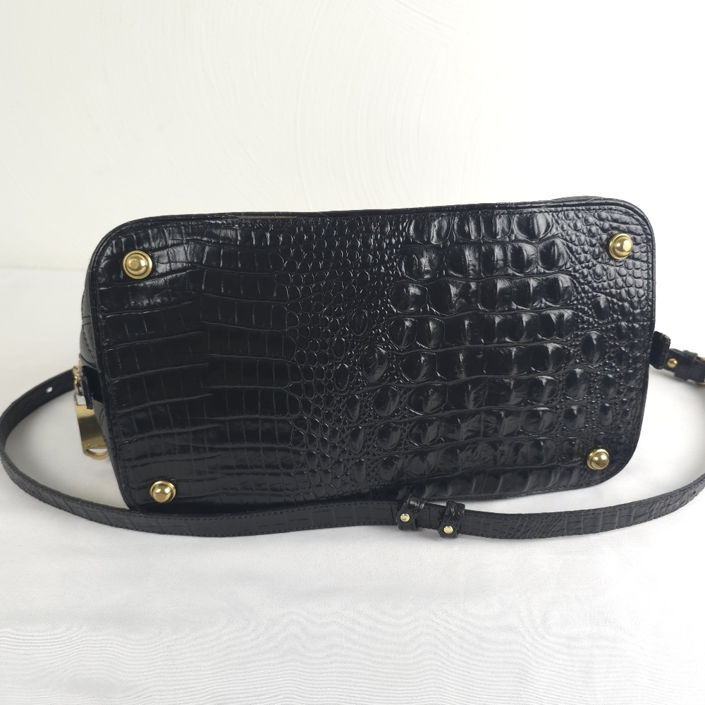 Brahmin Black Satchel Bag - Picture 7 of 15